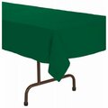 Omg 713124 54 x 108 in. Paper Poly Table Cover, Hunter Green OM2668118